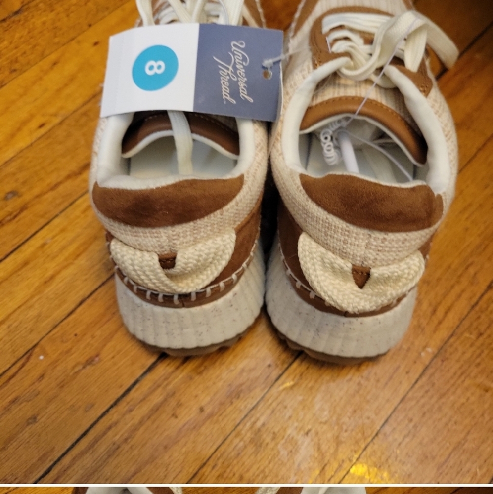 Universal Threads Perephone Tan Sneakers Size 8 - Picture 12 of 12